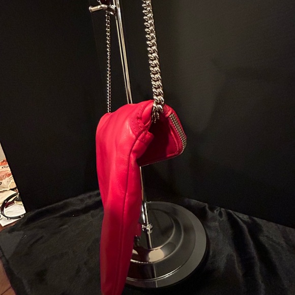 Henri Bendel Red Leather Crossbody Purse. Like new condition. - Picture 10 of 10